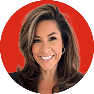 Jaime K Headshot Red